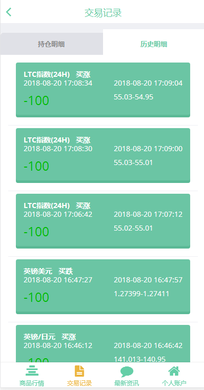12月全新版外汇微盘微交易 带K线 时间盘 点位盘白色版微交易系统-淘码部